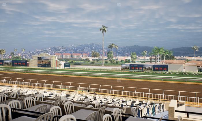 Del Mar Thoroughbred Club - Section Clubhouse Terrace Lvl 2 Tbl 920 Seat View