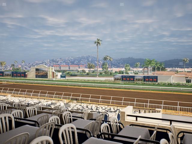 Del Mar Thoroughbred Club - Section Clubhouse Terrace Lvl 2 Tbl 921 Seat View