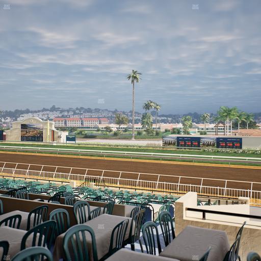 Del Mar Thoroughbred Club - Section Clubhouse Terrace Lvl 2 Tbl 921 Seat View