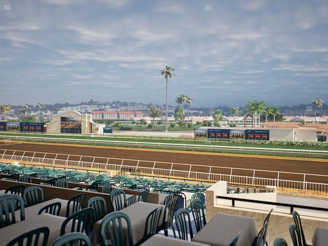 Del Mar Thoroughbred Club - Section Clubhouse Terrace Lvl 2 Tbl 921 Seat View