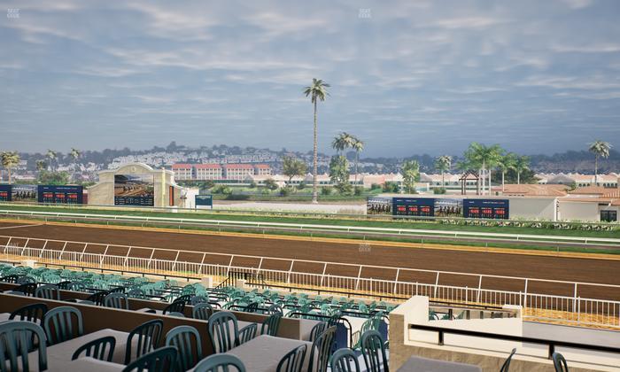 Del Mar Thoroughbred Club - Section Clubhouse Terrace Lvl 2 Tbl 921 Seat View