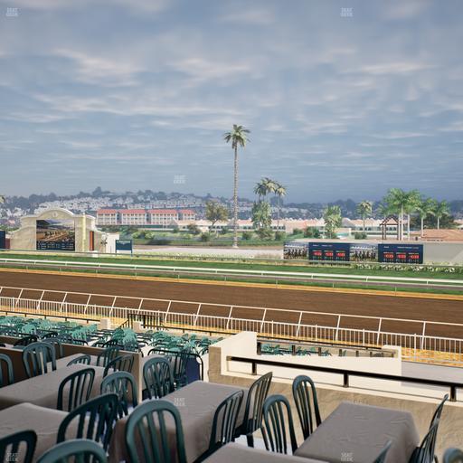 Del Mar Thoroughbred Club - Section Clubhouse Terrace Lvl 2 Tbl 922 Seat View