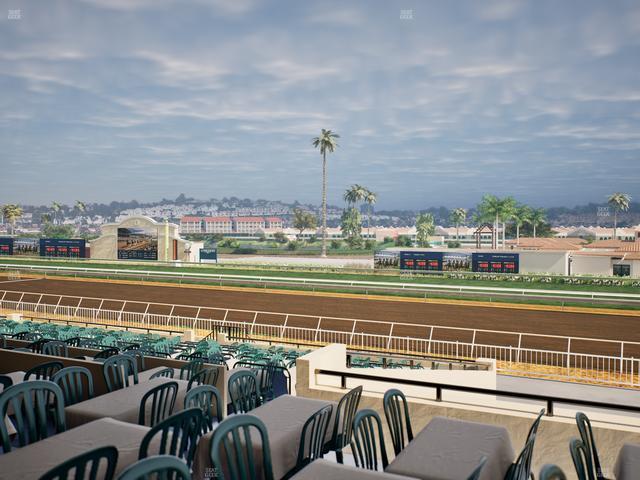Del Mar Thoroughbred Club - Section Clubhouse Terrace Lvl 2 Tbl 922 Seat View