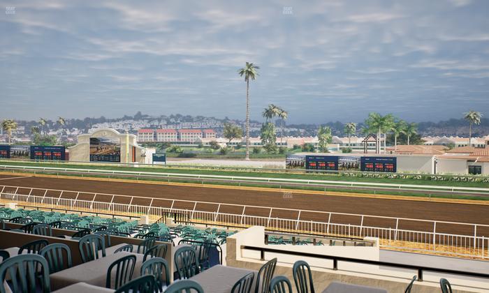 Del Mar Thoroughbred Club - Section Clubhouse Terrace Lvl 2 Tbl 922 Seat View