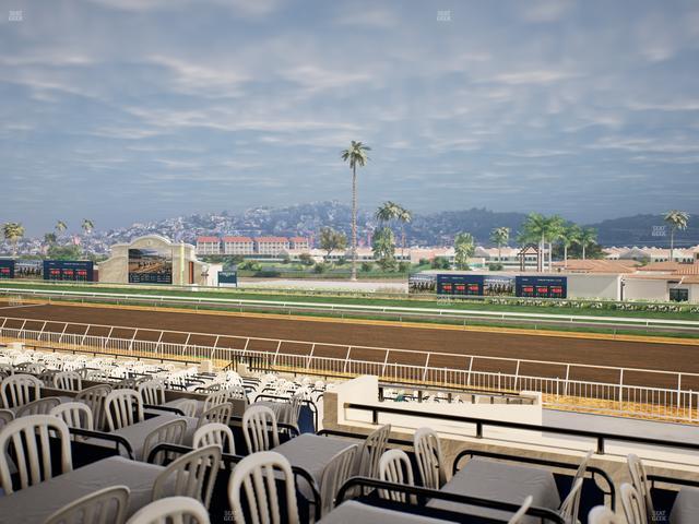 Del Mar Thoroughbred Club - Section Clubhouse Terrace Lvl 2 Tbl 922 Seat View