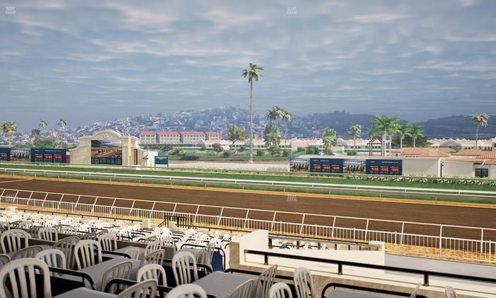 Del Mar Thoroughbred Club - Section Clubhouse Terrace Lvl 2 Tbl 922 Seat View