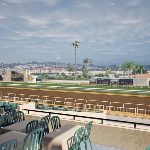 Del Mar Thoroughbred Club - Section Clubhouse Terrace Lvl 2 Tbl 923 Seat View
