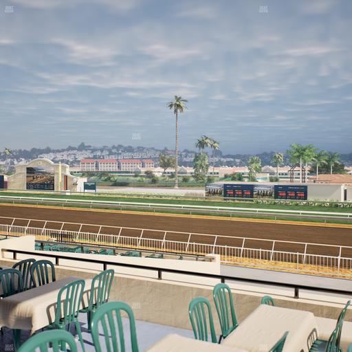 Del Mar Thoroughbred Club - Section Clubhouse Terrace Lvl 2 Tbl 924 Seat View