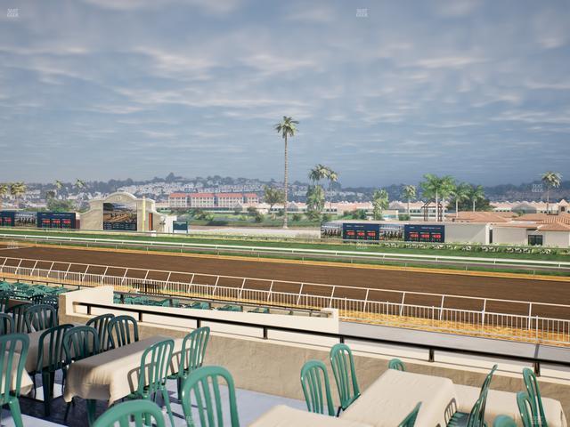 Del Mar Thoroughbred Club - Section Clubhouse Terrace Lvl 2 Tbl 924 Seat View