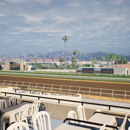 Del Mar Thoroughbred Club - Section Clubhouse Terrace Lvl 2 Tbl 924 Seat View