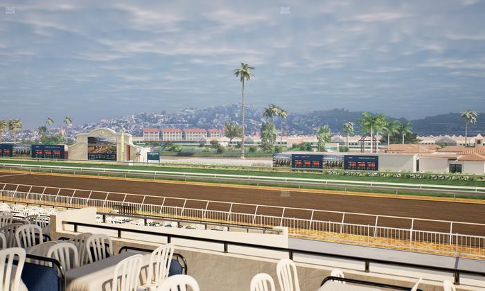 Del Mar Thoroughbred Club - Section Clubhouse Terrace Lvl 2 Tbl 924 Seat View