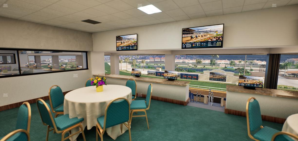 Del Mar Thoroughbred Club - Section Durante Suite Lvl 5 Seat View