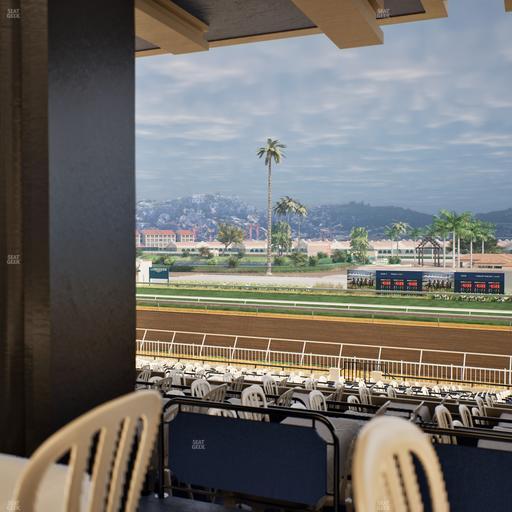 Del Mar Thoroughbred Club - Section First Turn Lvl 3 Tbl 553 Seat View