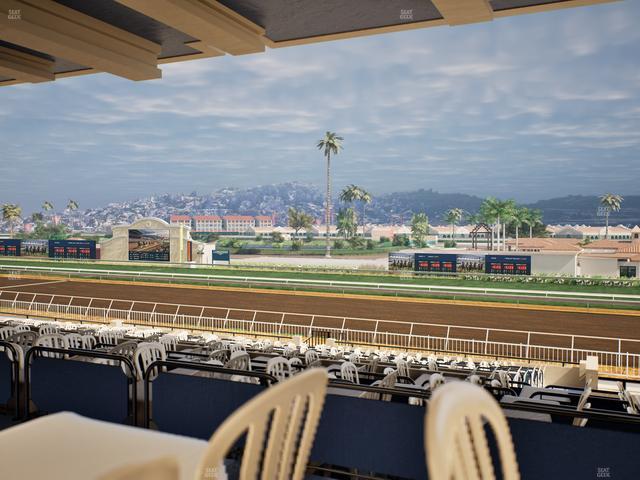 Del Mar Thoroughbred Club - Section First Turn Lvl 3 Tbl 556 Seat View