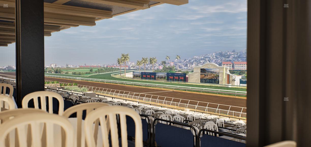 Del Mar Thoroughbred Club - Section First Turn Lvl 3 Tbl 557 Seat View