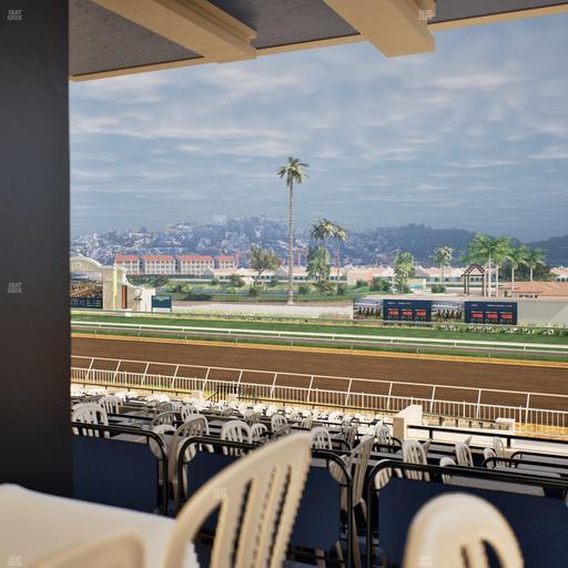 Del Mar Thoroughbred Club - Section First Turn Lvl 3 Tbl 558 Seat View