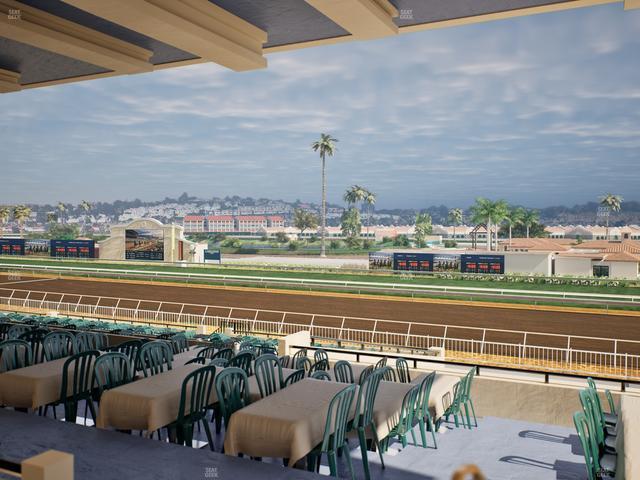 Del Mar Thoroughbred Club - Section First Turn Lvl 3 Tbl 559 Seat View