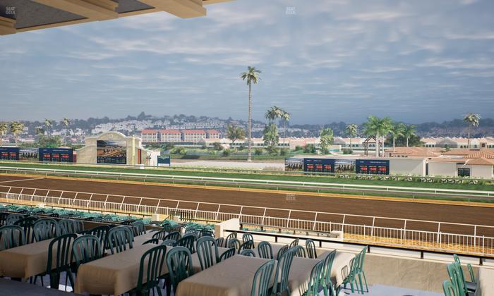 Del Mar Thoroughbred Club - Section First Turn Lvl 3 Tbl 559 Seat View