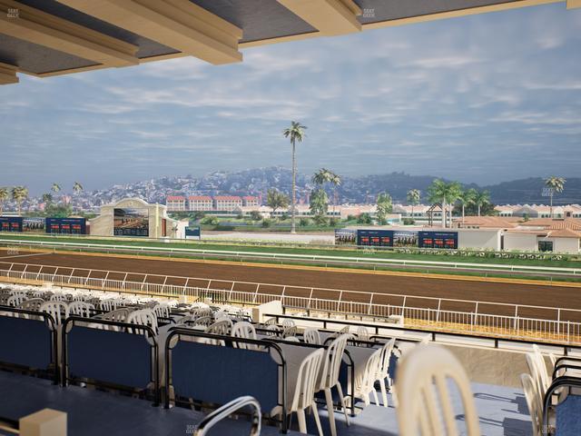 Del Mar Thoroughbred Club - Section First Turn Lvl 3 Tbl 559 Seat View