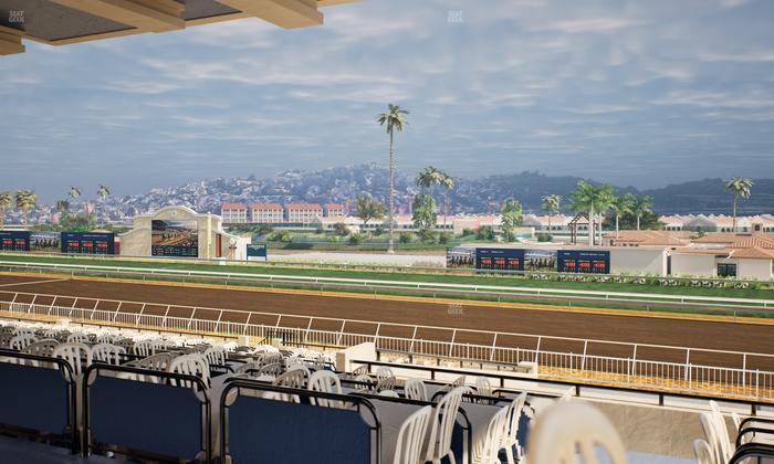 Del Mar Thoroughbred Club - Section First Turn Lvl 3 Tbl 559 Seat View