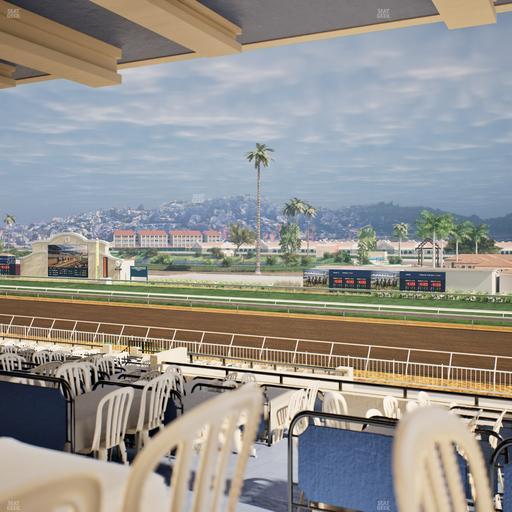 Del Mar Thoroughbred Club - Section First Turn Lvl 3 Tbl 560 Seat View