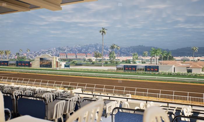 Del Mar Thoroughbred Club - Section First Turn Lvl 3 Tbl 560 Seat View