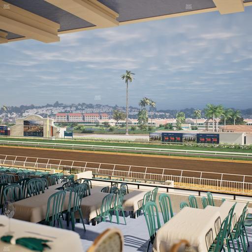 Del Mar Thoroughbred Club - Section First Turn Lvl 3 Tbl 560 Seat View