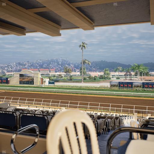 Del Mar Thoroughbred Club - Section First Turn Lvl 3 Tbl 650 Seat View