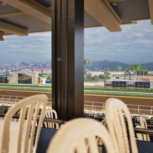 Del Mar Thoroughbred Club - Section First Turn Lvl 3 Tbl 653 Seat View