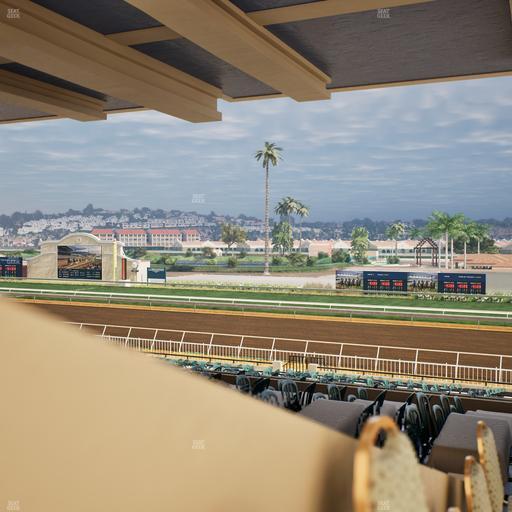 Del Mar Thoroughbred Club - Section First Turn Lvl 3 Tbl 655 Seat View