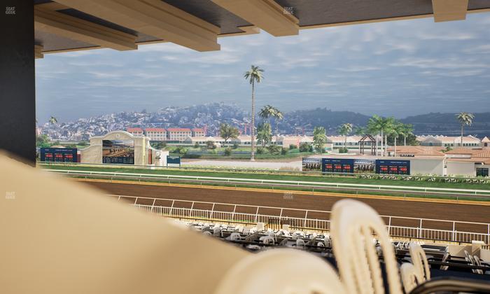 Del Mar Thoroughbred Club - Section First Turn Lvl 3 Tbl 655 Seat View