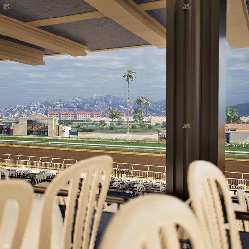 Del Mar Thoroughbred Club - Section First Turn Lvl 3 Tbl 657 Seat View