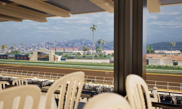 Del Mar Thoroughbred Club - Section First Turn Lvl 3 Tbl 657 Seat View