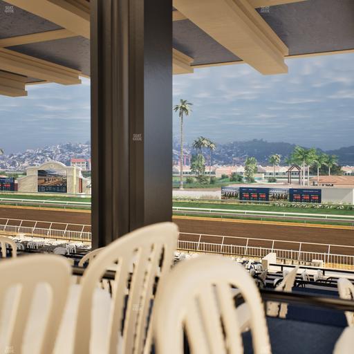 Del Mar Thoroughbred Club - Section First Turn Lvl 3 Tbl 658 Seat View
