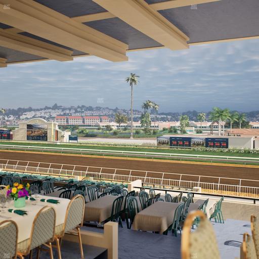 Del Mar Thoroughbred Club - Section First Turn Lvl 3 Tbl 659 Seat View