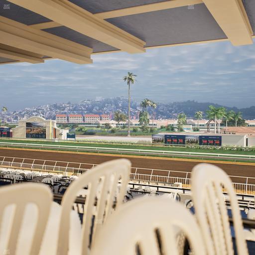Del Mar Thoroughbred Club - Section First Turn Lvl 3 Tbl 660 Seat View