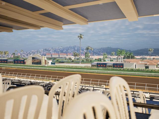 Del Mar Thoroughbred Club - Section First Turn Lvl 3 Tbl 660 Seat View