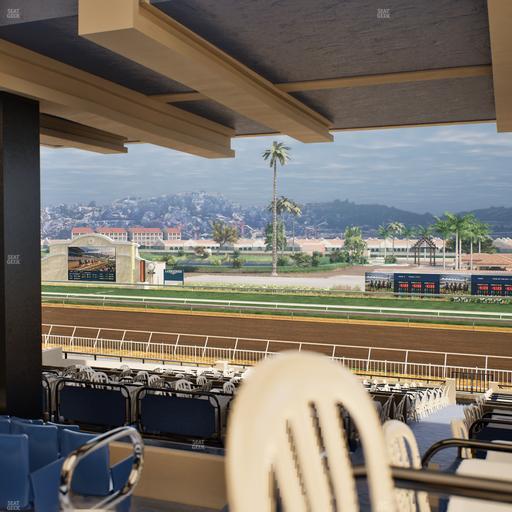 Del Mar Thoroughbred Club - Section First Turn Lvl 3 Tbl 750 Seat View