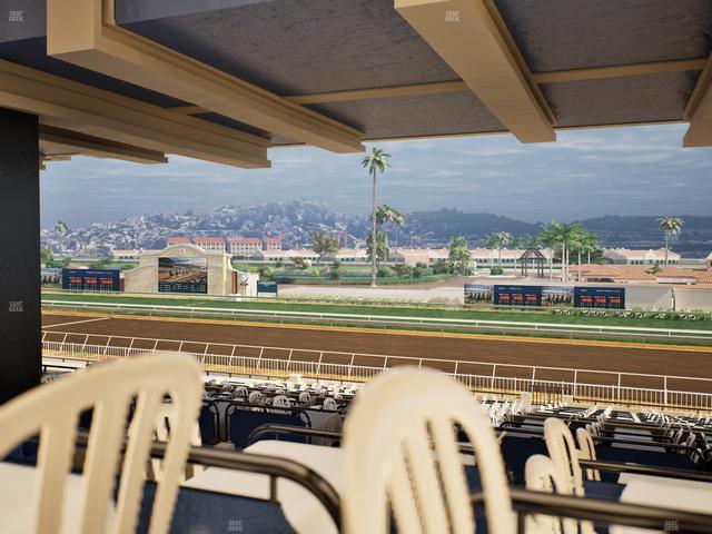 Del Mar Thoroughbred Club - Section First Turn Lvl 3 Tbl 751 Seat View