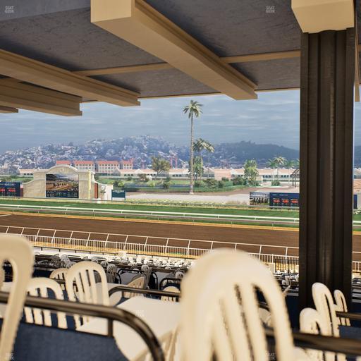 Del Mar Thoroughbred Club - Section First Turn Lvl 3 Tbl 752 Seat View