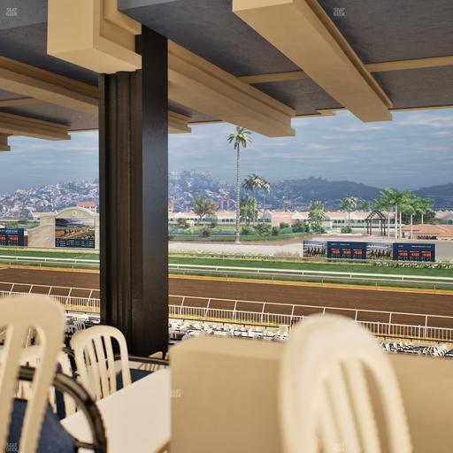 Del Mar Thoroughbred Club - Section First Turn Lvl 3 Tbl 754 Seat View