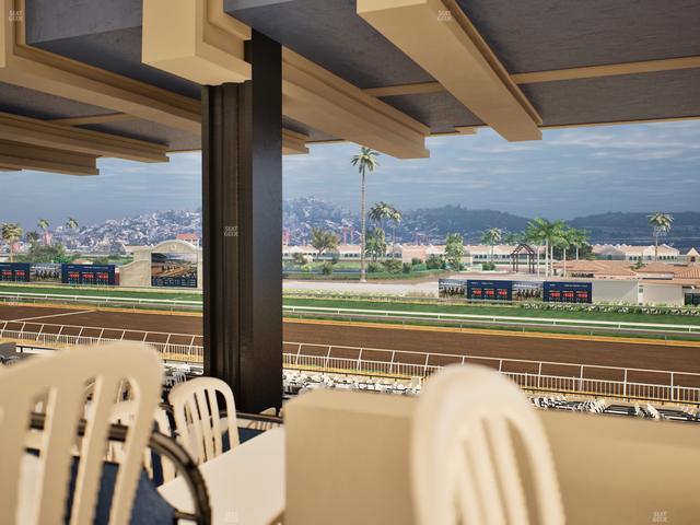 Del Mar Thoroughbred Club - Section First Turn Lvl 3 Tbl 754 Seat View
