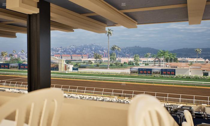 Del Mar Thoroughbred Club - Section First Turn Lvl 3 Tbl 755 Seat View