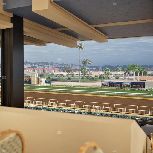 Del Mar Thoroughbred Club - Section First Turn Lvl 3 Tbl 755 Seat View