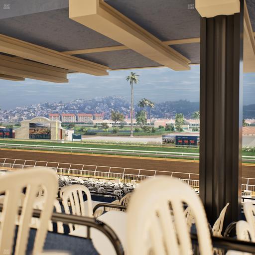 Del Mar Thoroughbred Club - Section First Turn Lvl 3 Tbl 757 Seat View