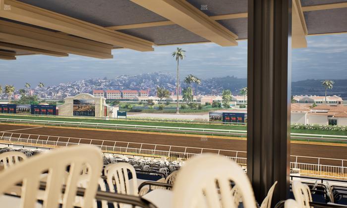 Del Mar Thoroughbred Club - Section First Turn Lvl 3 Tbl 757 Seat View