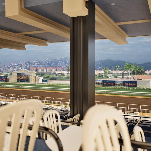Del Mar Thoroughbred Club - Section First Turn Lvl 3 Tbl 758 Seat View