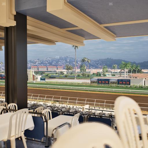 Del Mar Thoroughbred Club - Section First Turn Lvl 3 Tbl 759 Seat View