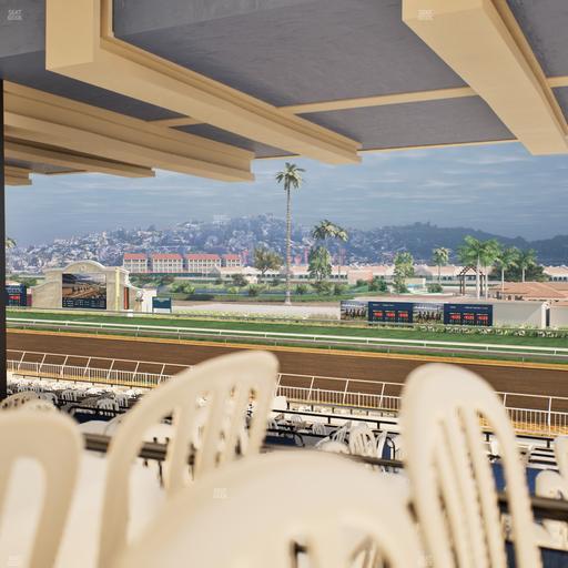 Del Mar Thoroughbred Club - Section First Turn Lvl 3 Tbl 760 Seat View