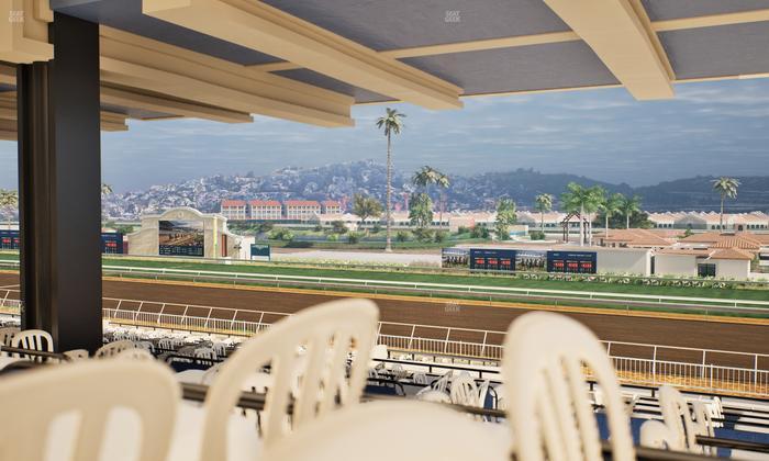 Del Mar Thoroughbred Club - Section First Turn Lvl 3 Tbl 760 Seat View